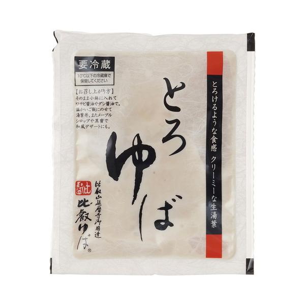 比叡とろゆば（冷蔵）（180g） 滋賀産大豆使用の生ゆば。とろけるような食感