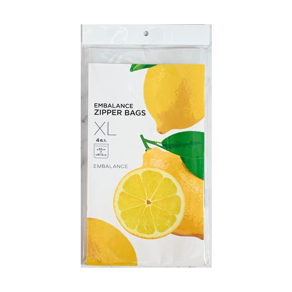 y䂤pPbgΉi3܂ŁjzEMBALANCE Wbp[obO ZIPPERBAGS XL 4 yGoXz