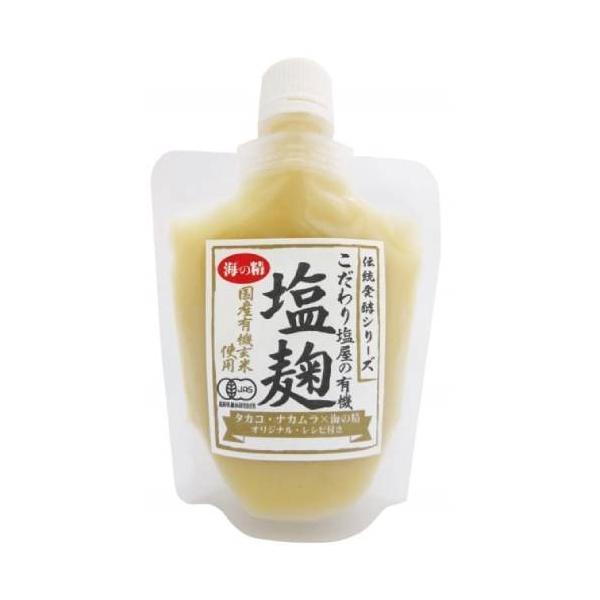 有機玄米塩麹（170g）　ムソー 有機玄米と「海の精」を使用し、こだわりの安全・安心な原料だけで作った塩こうじです