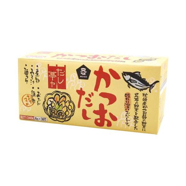 他サイト： だし亭や・かつおだし 顆粒（8g×30）【ムソー】の商品画像