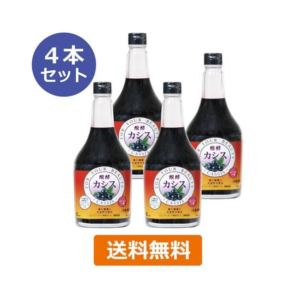 ジャフマック 醗酵カシス（飲料） 565ml 5本セット 醗酵カシス（飲料） （565ml×4本セット） 【ジャフマック】※送料無料