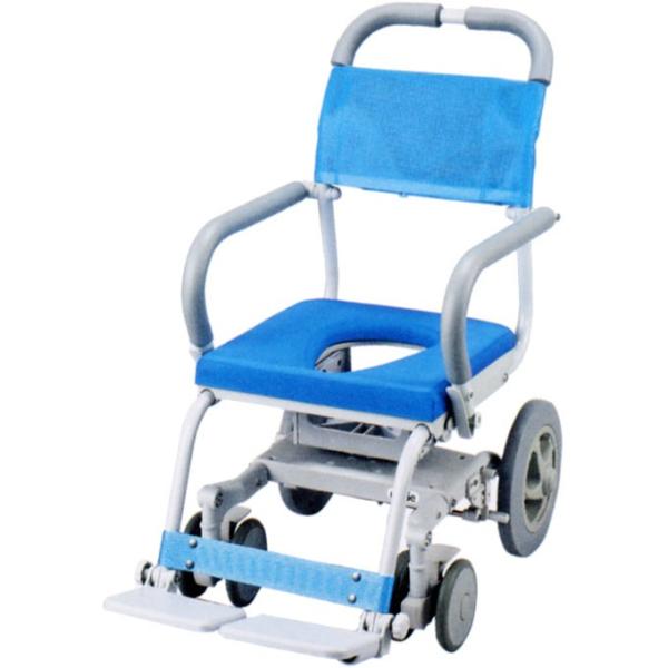 ウチエ くるくるチェアD シャワー車椅子介護用U型シートKRU-174