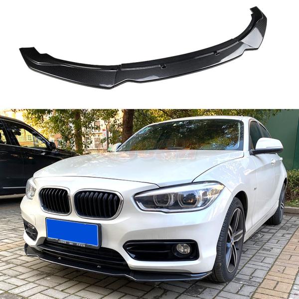 BMW 1シリーズ F20 F21 116i 118i 120i 2015-2019 フロントスポイラー フロントリップスポイラー 分割式 エアロパーツ 車 ド