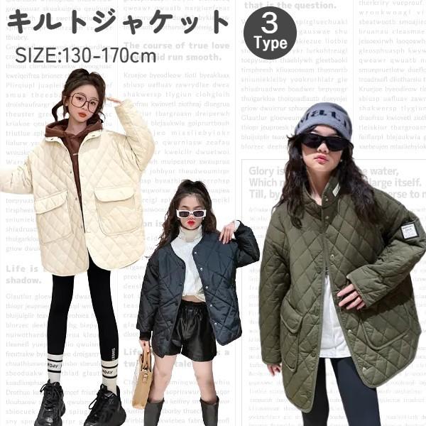 キッズ アウター 女の子 キルティング キルト 子ども服 ブラック キッズ アウター 女の子 キルティング キルト 子ども服 ブラック