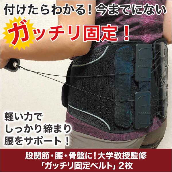 股関節 腰 骨盤に 大学教授監修 ガッチリ固定ベルト 2枚 快適生活オンラインpaypayモール店 通販 Paypayモール