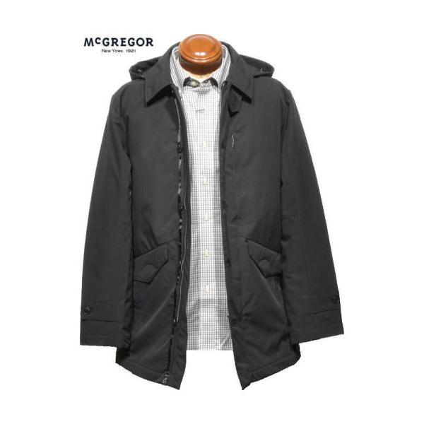 マクレガー 3WAYダウンハーフコート M.L.XL メンズ 111125601 撥水 防風 透湿 マックテクノ ハーフコート コート McGREGOR