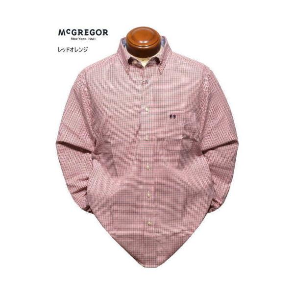 マクレガー ボタンダウン長袖シャツ M.L.XL メンズ 111175606 ライクラ使用 ストレッチ 長袖シャツ McGREGOR