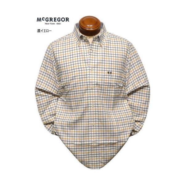 マクレガー ボタンダウン長袖シャツ L.XL. メンズ 111175613 微起毛 長袖シャツ McGREGOR