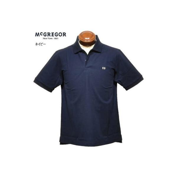 マックレガー 半袖ポロシャツ M.L.LL メンズ 111626001 日本製 半袖シャツ McGREGOR