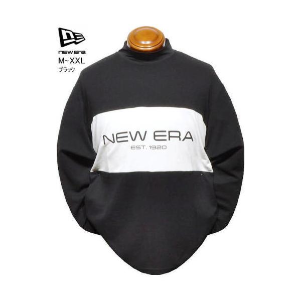 ニューエラ モックネック長袖シャツ M.L.XL.XXL メンズ 15129469 15129470 3L 長袖ポロシャツ 長袖シャツ ニューエラゴルフ NEW ERA NEWERA
