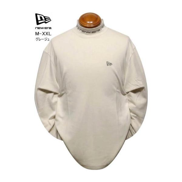 ニューエラ 長袖モックネックシャツ M.L.XXL メンズ 15129478 15129479 15129480 15129481 裏起毛 保温 3L 長袖ポロ 長袖シャツ NEW ERA NEWERA
