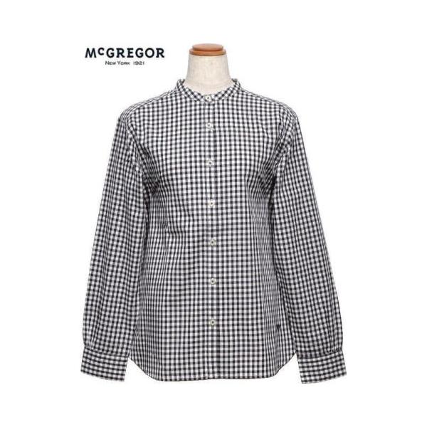 マクレガー 長袖シャツ レディース 311175110 UVカット 長袖ブラウス 夏もオススメ McGREGOR L