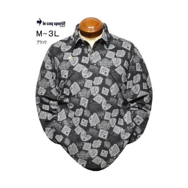 ルコックゴルフ 長袖ポロシャツ M.L.LL.3L メンズ LG6FLS05M 吸汗速乾 UVカット ストレッチ 長袖シャツ 2026年秋冬新作