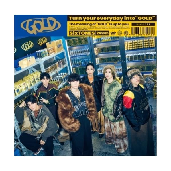 ソニーミュージック（Sony Music） CD/SixTONES/GOLD (通常盤