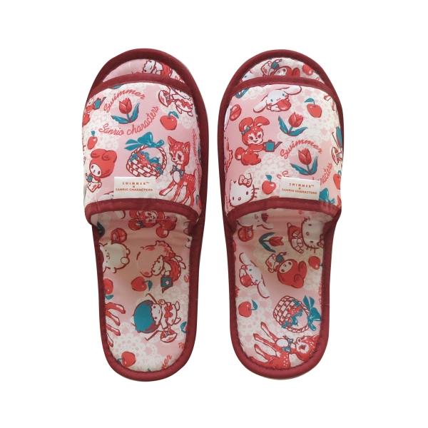 SWIMMER×サンリオキャラクターズの便利で可愛い携帯スリッパ♪定価 : 1650円JANコード : 4589899060563商品番号 : SS0093キャラクターグッズ スイマー サンリオキャラクターズ キティ リトルツインスターズ ...