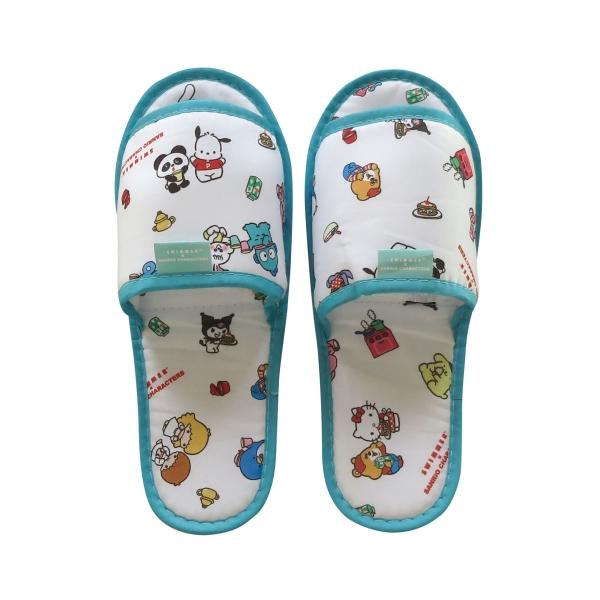SWIMMER×サンリオキャラクターズの便利で可愛い携帯スリッパ♪定価 : 1650円JANコード : 4589899060570商品番号 : SS0103キャラクターグッズ スイマー サンリオキャラクターズ キティ リトルツインスターズ ...