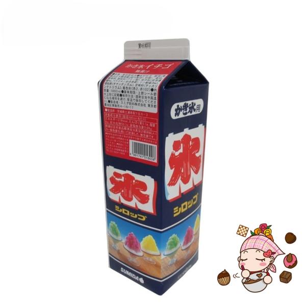 スミダ かき氷 いちご 1L 1000ml パック