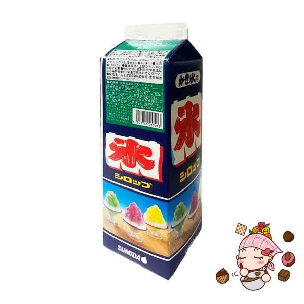 スミダ かき氷 メロン 1L 1000ml パック