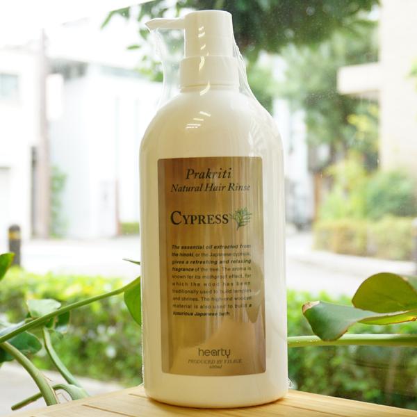 Prakriti �����X�h�T���� 600ml �A�[�N���G�R Natural Hair Rinse CYPRESS hearty