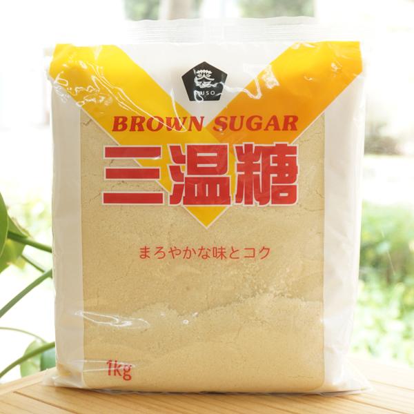 三温糖 1kg ムソー BROWN SUGAR