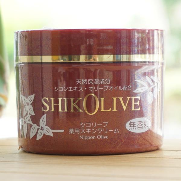 シコリーブ 薬用スキンクリーム/180g　日本オリーブ SHIKOLIVE