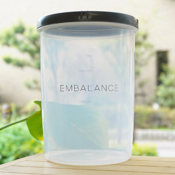 EMBALANCE ディープラウンドコンテナ (L) グレー エンバランス