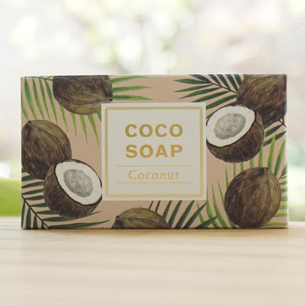 ココソープ (ココナッツ) 100g ココウェル COCO SOAP Coconut