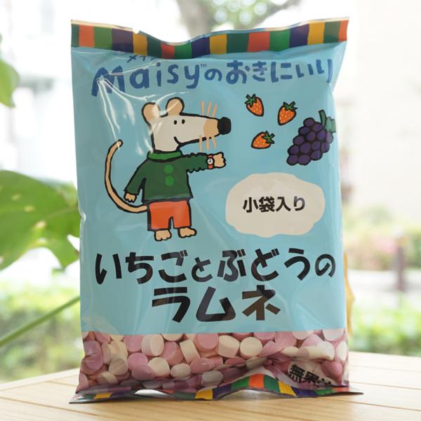 創健社 メイシーちゃん Maisyのおきにいり いちごとぶどうのラムネ 80g