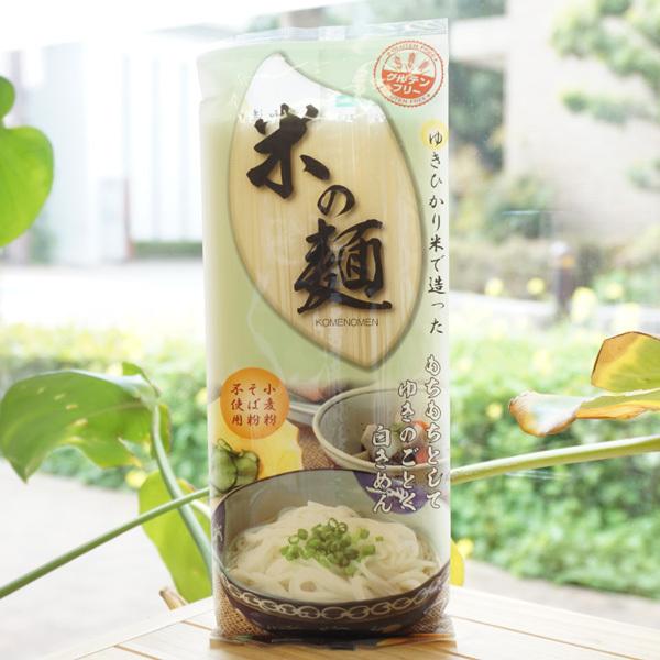 北海道で栽培された、米アレルギーを起こしにくいと言われている米「ゆきひかり」を使用しています。雪のように真っ白な麺は、もちもちとした食感で甘みがあり、ツルッと食べやすい麺です。■低アレルギー米のゆきひかりとタピオカ澱粉だけで造った独特な食感...