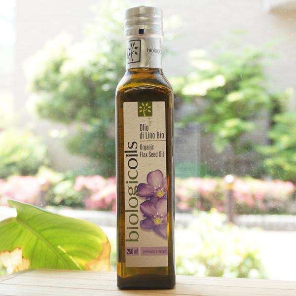biologicoils L@A}jIC 250ml Zgg[fBO Organic Flax Seed Oil