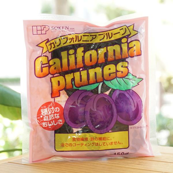 創健社 カリフォルニアプルーン 150g California Prunes 食物繊維・鉄
