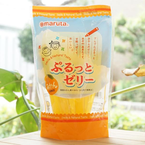 maruta ぷるっとゼリー (みかん) 16g×8本 太田油脂