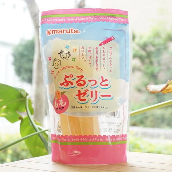 maruta ぷるっとゼリー (もも) 16g×8本 太田油脂