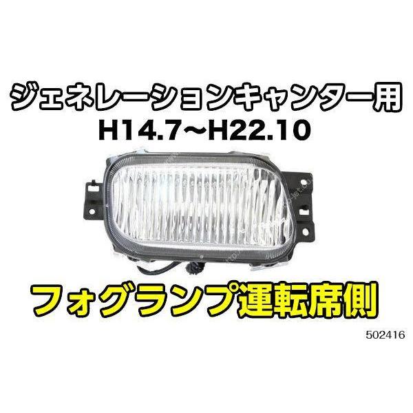 キャンターフォグランプ　右 ジェネレーションキャンター用フォグランプ右側 運転席側のみ