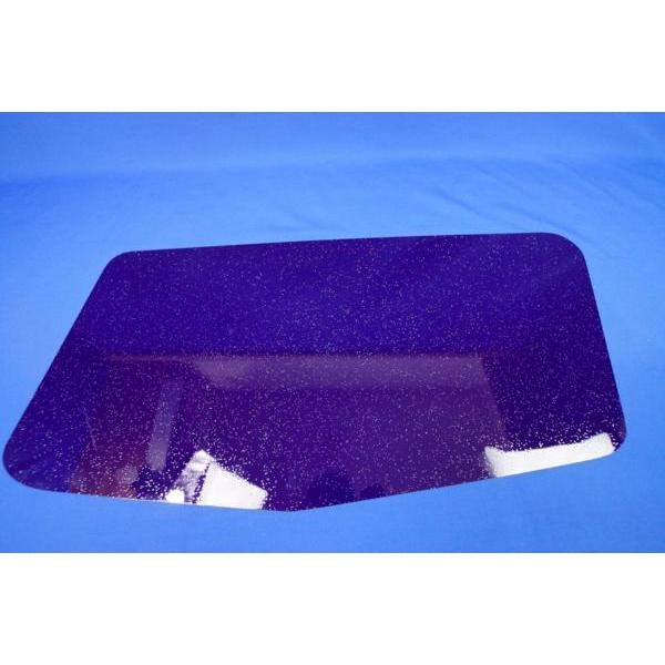 07スーパーグレート用 安全窓ラメ入りパープル 透明 外窓 : トラック
