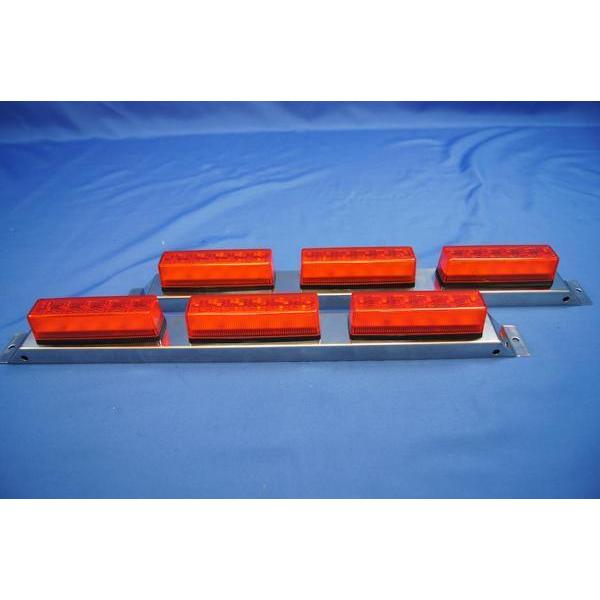 日本ボデーパーツ工業 ヤック製3連車高灯左右セット アンバーレンズ