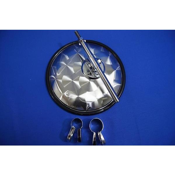 ジェットイノウエ ロードビューミラー 平面 丸棒タイプ ウロコ