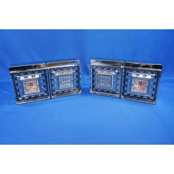 日本ボデーパーツ工業 車検対応 JB 角型 LED2連テール ランプ