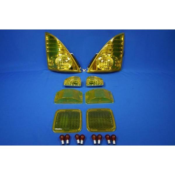 グランドプロフィアイエローウインカー1台分セット球付 ICHIKOH