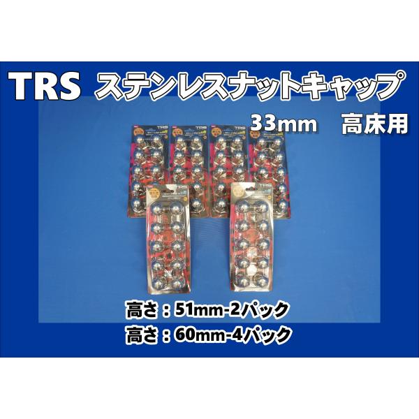 トラック 雅 17プロフィア 高床用 TRS ステンレスナットキャップ1台分