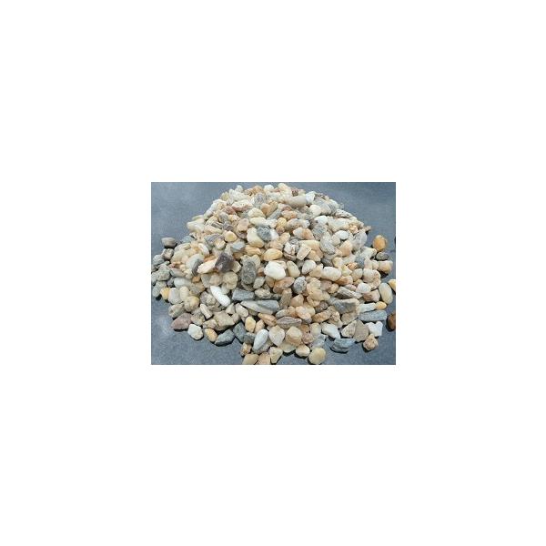 この商品は１個で１個口の送料となります。特価！天然化粧砂利 天然明石砂利、大特価！！（７mm）輸入メーカー協賛！数量限定　在庫一掃価格です。在庫限り！売り切れ後、このお値段でのご提供は２度とございません。天然明石砂利。７mmサイズ、おおよそ...