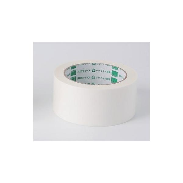 オカモト　防炎テープ　白 幅７５ＭＭ×長さ２５Ｍ　ＮＯ．４１９