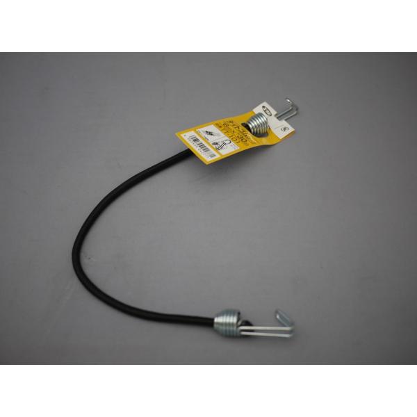 ○特長○周囲を糸で特殊織している丸ゴムで、伸縮性と強度があります。○用途○キャリーカートなどの荷物の固定用に。○仕様○０．３Ｍ６パイ○材質○　天然ゴム、ポリエステル○質量○　○分類○　作業用品／梱包用品／ゴムバンド