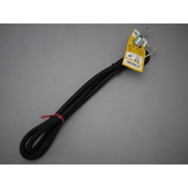 ○特長○周囲を糸で特殊織している丸ゴムで、伸縮性と強度があります。○用途○キャリーカートなどの荷物の固定用に。○仕様○１．２Ｍ９パイ○材質○　天然ゴム、ポリエステル○質量○　○分類○　作業用品／梱包用品／ゴムバンド