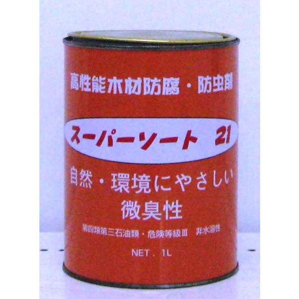 ○用途：建築材料・木工材料等の帆残処理。合板・パーチクルボードなど木質材料の保存処理。〇色：こげ茶○分類：作業用品/工事関連/塗料○メーカー：泉商事