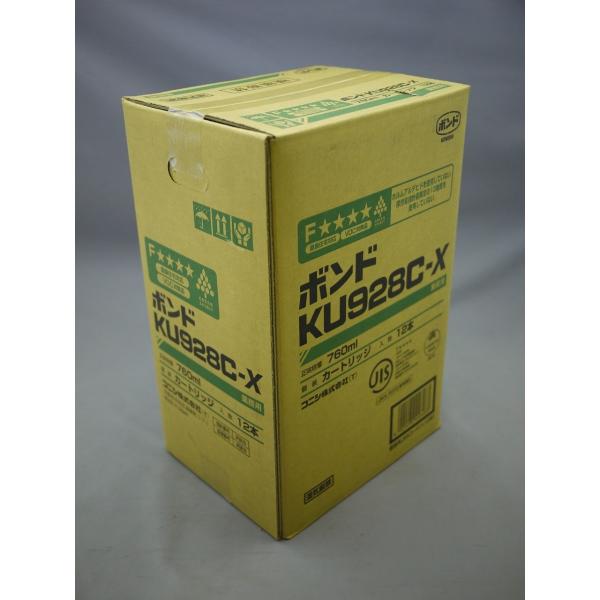ボンド KU928C-X 760ml 12本セット ボンドKU928C−X 760ML 12本セット ＃44648 : 建材