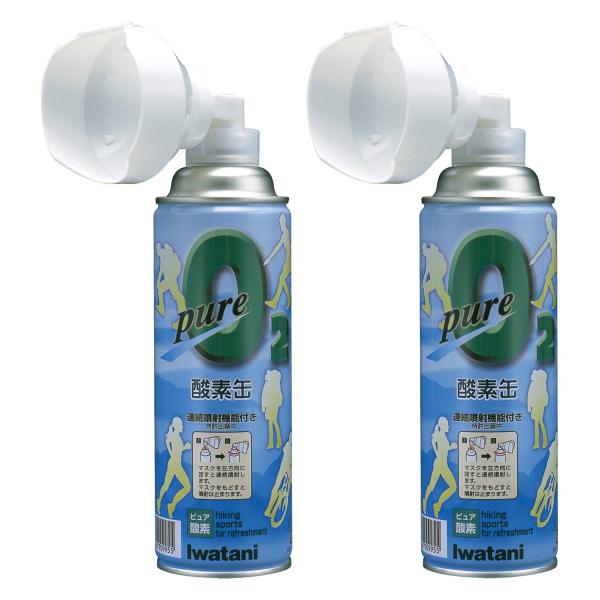 他サイト： イワタニ(Iwatani) ピュア 酸素缶 2本セット NRS-1の商品画像