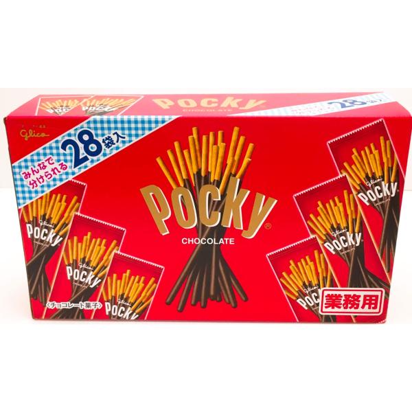 他サイト： ポッキー業務用 みんなで分けられる28袋入りの商品画像