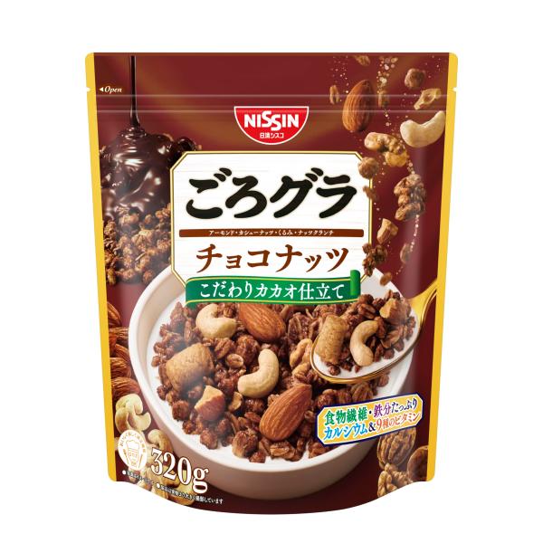他サイト： ごろグラ 日清シスコ チョコナッツ 320g×6袋の商品画像
