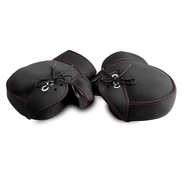 他サイト： INFIMO ( 大阪繊維資材 ) ネオプレーン 防寒防水ハンドルカバー ブラック WNHC-03の商品画像